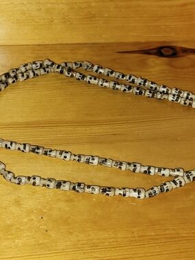 Vintage Tibetan Bone Bead Necklace